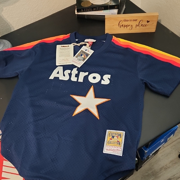 Mitchell & Ness Nolan Ryan Houston Astros Jersey - Picture 1 of 5